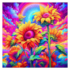 Challenging Sunflower Puzzle Toy for Adults