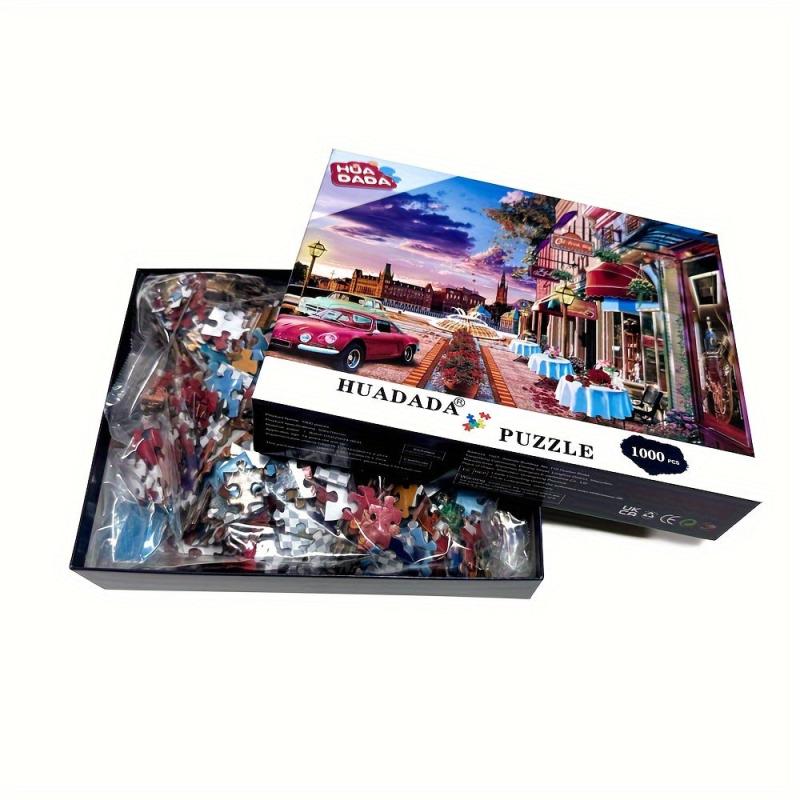1000 Piece Jigsaw Puzzle: Cafe At Street Corner