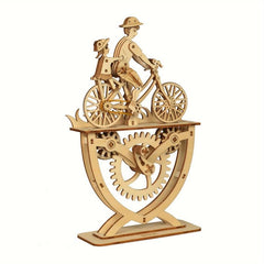 3D Wooden Jigsaw DIY Bicycle Assembled Puzzle Toy