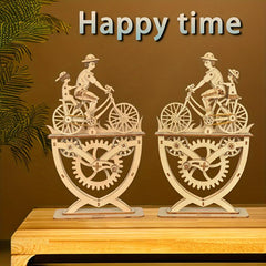 3D Wooden Jigsaw DIY Bicycle Assembled Puzzle Toy