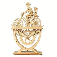 3D Wooden Jigsaw DIY Bicycle Assembled Puzzle Toy
