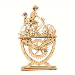 3D Wooden Jigsaw DIY Bicycle Assembled Puzzle Toy