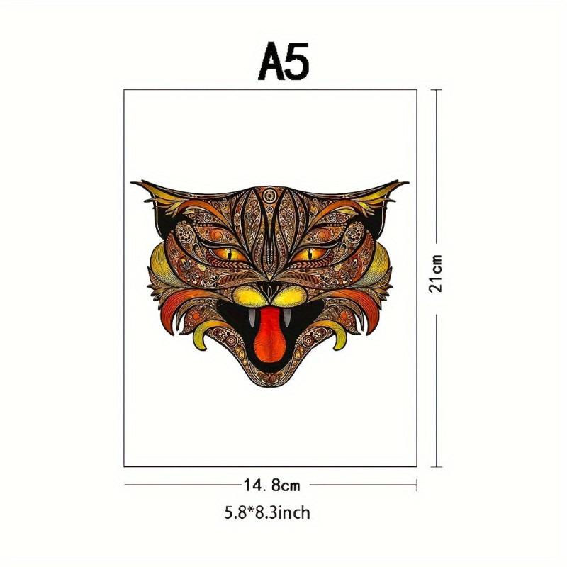Cat Wooden Puzzle Creative Adult Birthday Party Game