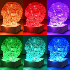 3D Skeleton Puzzle Lamp for Kids' Concentration