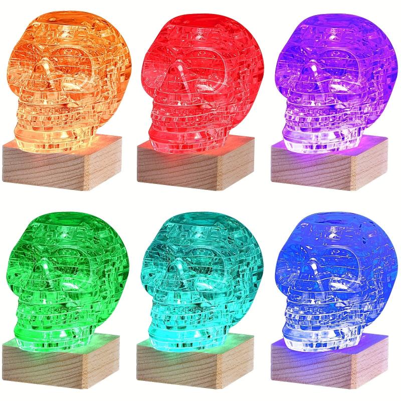3D Skeleton Puzzle Lamp for Kids' Concentration