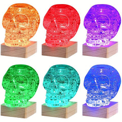3D Skeleton Puzzle Lamp for Kids' Concentration