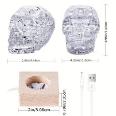 3D Skeleton Puzzle Lamp for Kids' Concentration