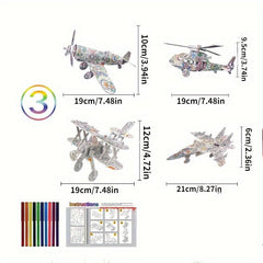 3D Stereoscopic Puzzle Kit DIY Graffiti Art Toy - Stress Relieving