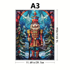 The Nutcracker Puzzle Irregular Shape Wooden Brain Teaser Toy