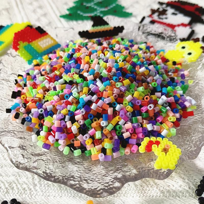 6mm Fuse Beads 1000 PCS Pixel Puzzle Iron Beads Set for Kids DIY Arts And Craft