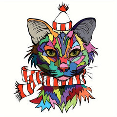 Cat Advanced Player Wooden Puzzle Creative Various Special Shapes Adult