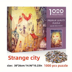 1000pcs Jigsaw Puzzles Perfect Gift Home Wall Decoration Educational Toy