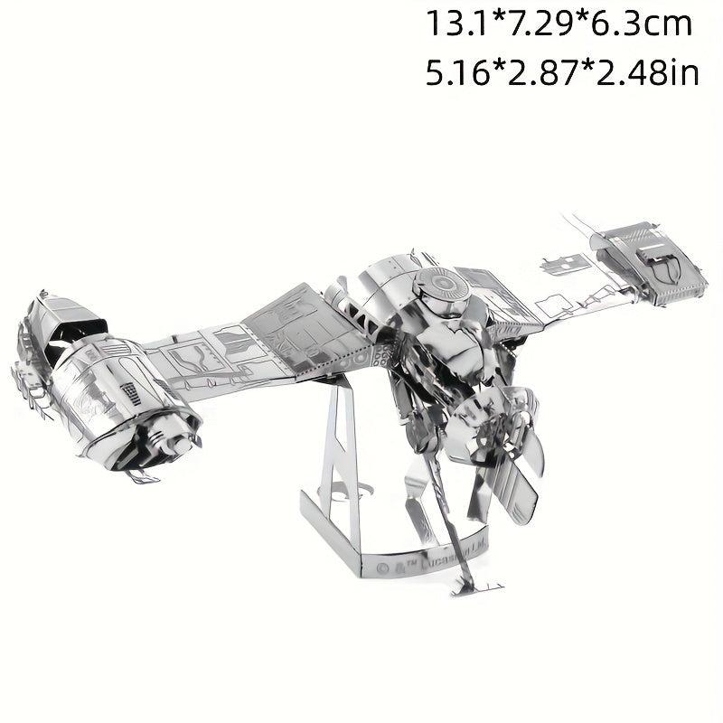 DIY Metal Assembled Toy Flying Boat Model 3D Puzzle