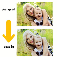 5 Sets Sublimation Blank Puzzles - DIY Customized Photo Christmas Halloween