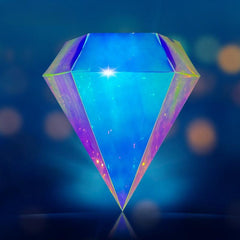 Christmas Laser Diamond Colorful Handheld Lantern Children's Toy