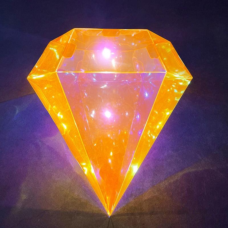 Christmas Laser Diamond Colorful Handheld Lantern Children's Toy