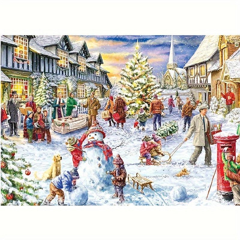 Christmas Jigsaw Puzzle 1000 Pieces High Difficulty Paper