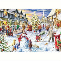 Christmas Jigsaw Puzzle 1000 Pieces High Difficulty Paper