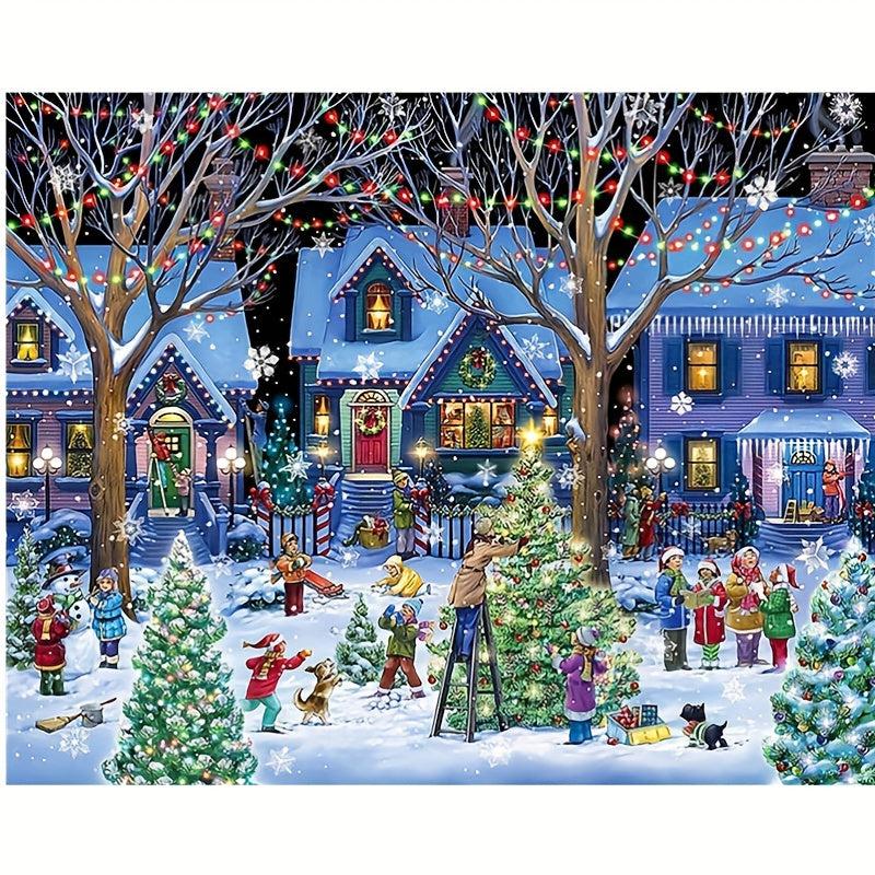 Christmas Jigsaw Puzzle 1000 Pieces High Difficulty Paper