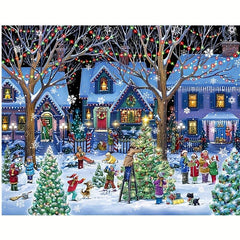 Christmas Jigsaw Puzzle 1000 Pieces High Difficulty Paper