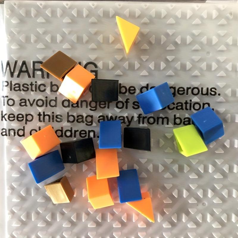 205pcs Number Building Puzzle Engineering Car Shape Puzzle