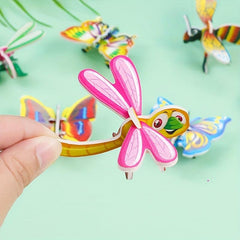 Wooden Animal Car Educational Toys for Kids