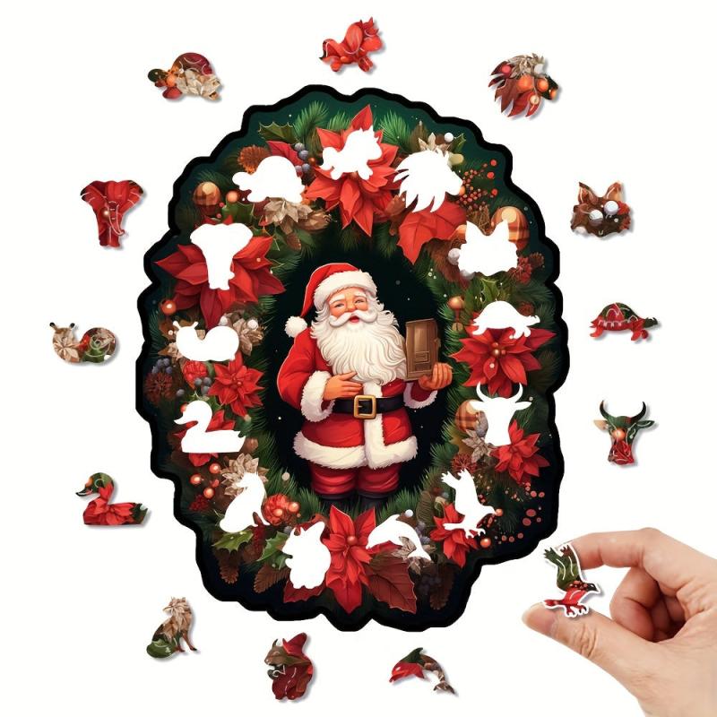 Christmas Animal Puzzle Holiday Entertainment Difficult