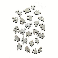 Eagle Wooden Puzzle Difficult Irregular Unique Pieces Gift Packaging