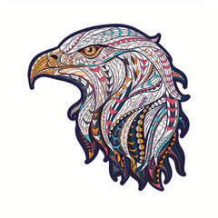 Eagle Wooden Puzzle Difficult Irregular Unique Pieces Gift Packaging