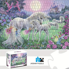 1000 Piece Unicorn Jigsaw Puzzle for Adults Family Game Child Education Gift