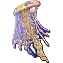Jellyfish Marine Creatures Educational Puzzle Board