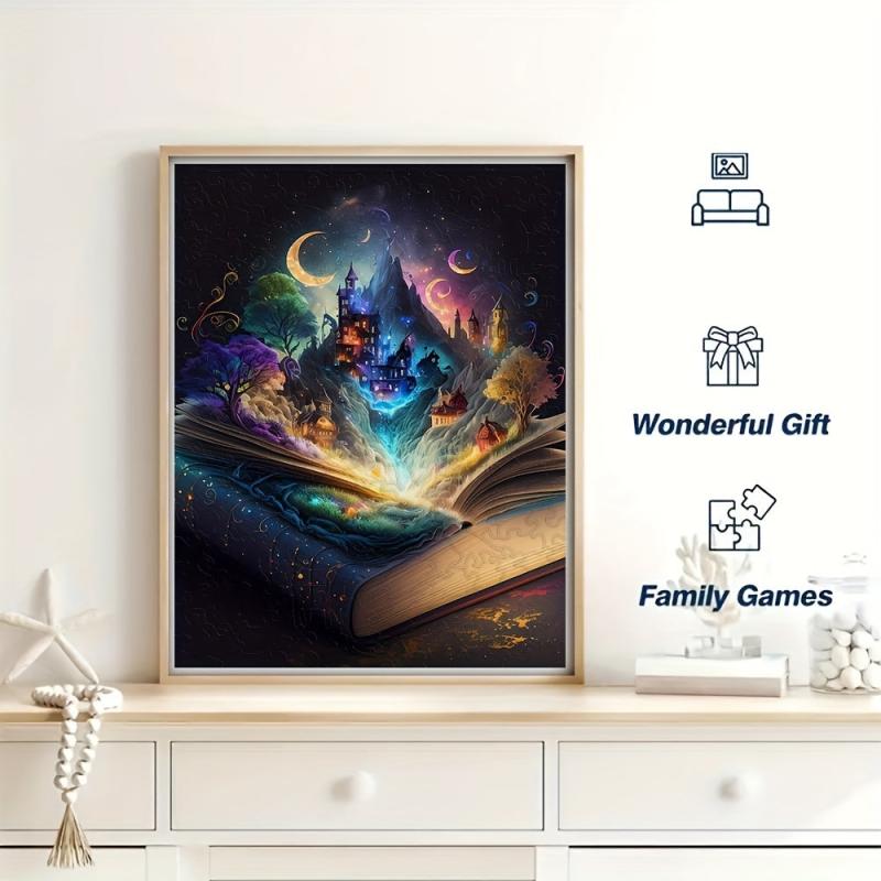 Magic Forest Wooden Puzzle - Irregular Animal Shapes