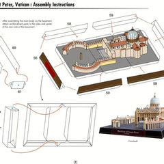 Sunlight Photo Studio Building Paper Model DIY Kit