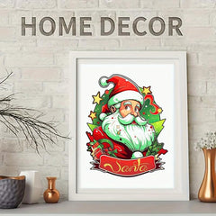 Christmas Santa Claus Wooden Puzzle Box
