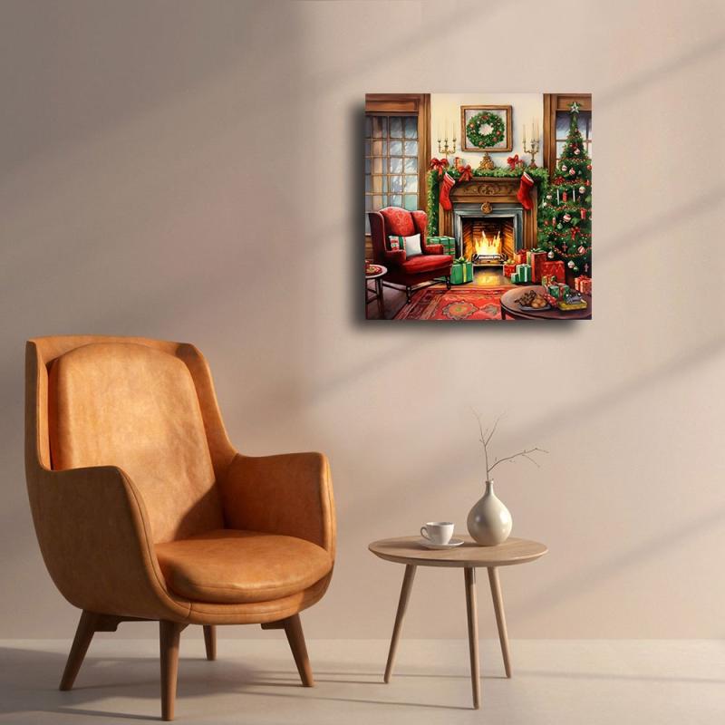 Christmas Fireplace Puzzle Special Shaped Animal Puzzle For Adults