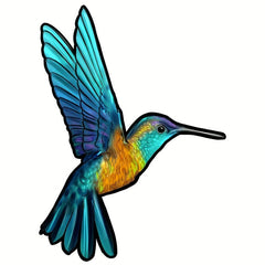 Wooden Puzzle Educational Toy Bird Irregular Shape Puzzle