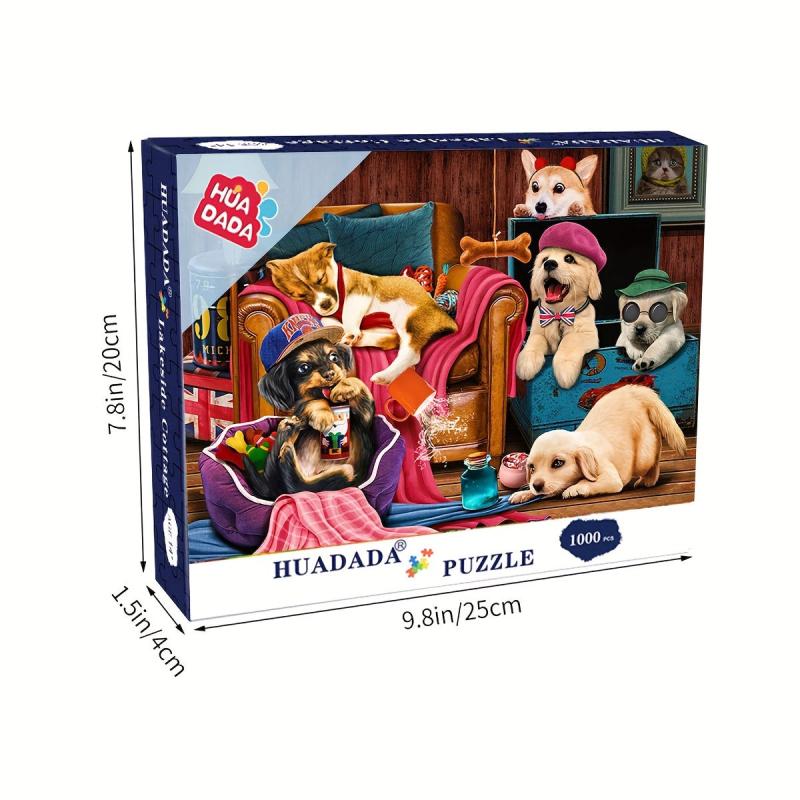 1000 Pieces Landscape Adult Paper Puzzle Toys