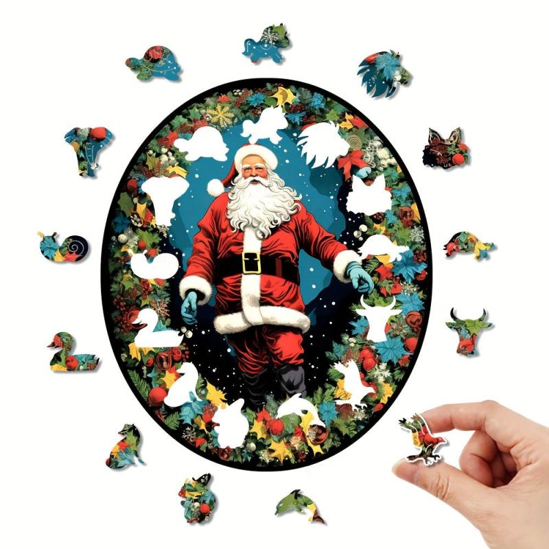 Christmas Animal Puzzle Holiday Entertainment Difficult