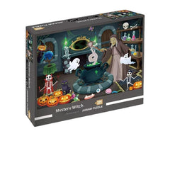 Halloween 1000 Pieces Puzzle Adult Horror Decor Pumpkin Jigsaw Educational Toy