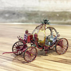 Princess Carriage DIY Metal Puzzle - Christmas Decoration Gift
