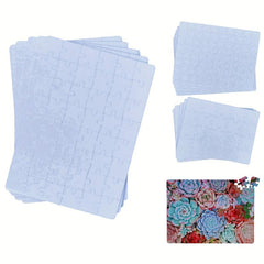 15 Piece Sublimation Jigsaw Puzzle Blanks Combo for Crafting