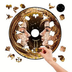 Gemini Wooden Puzzle With Box