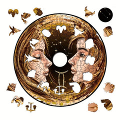 Gemini Wooden Puzzle With Box