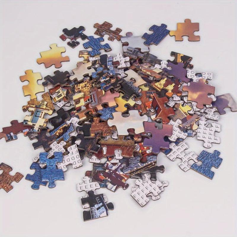 1000 Piece Jigsaw Puzzle Czech Prague Castle Christmas Gift Toy
