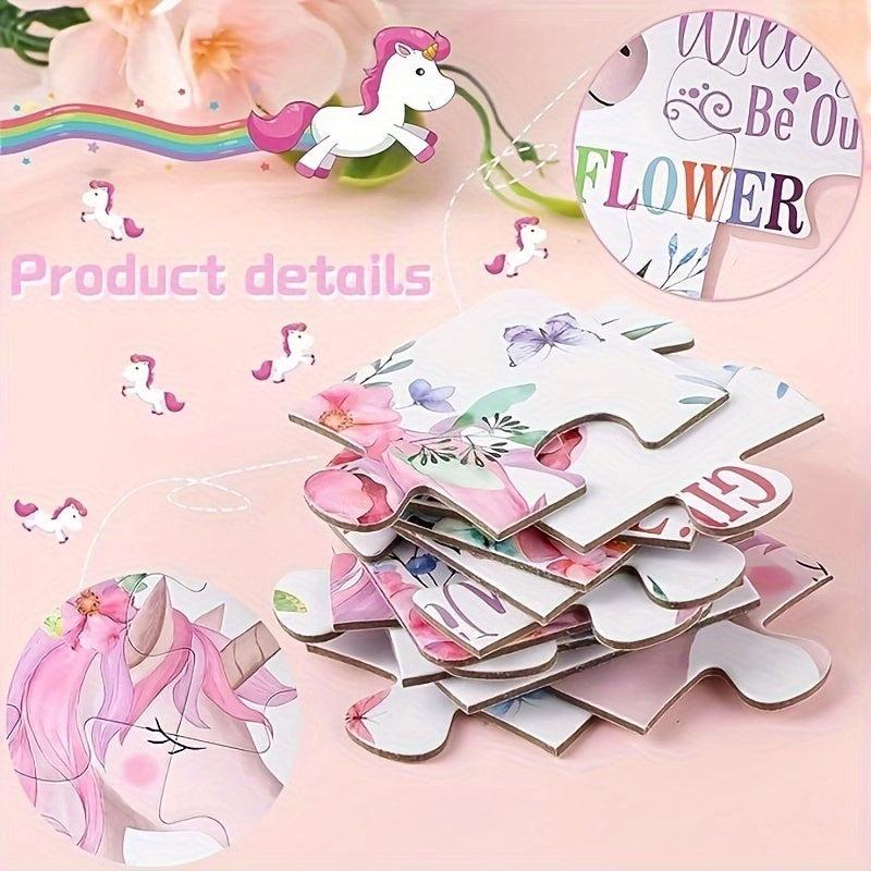 Wedding Puzzle Invitation Novel Style