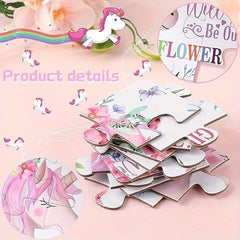 Wedding Puzzle Invitation Novel Style