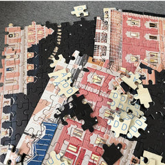 1000 Piece Wooden Jigsaw Puzzle Budapest Big Hotel