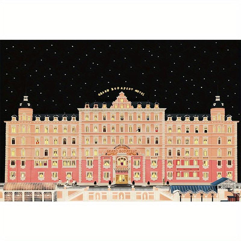 1000 Piece Wooden Jigsaw Puzzle Budapest Big Hotel