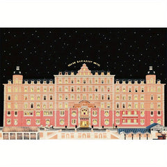 1000 Piece Wooden Jigsaw Puzzle Budapest Big Hotel