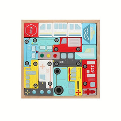 Animal Building Blocks Puzzle Educational Toy